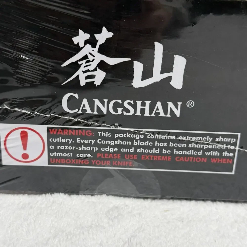 Brand New! Cangshan Helena Series 4-PC Hua Knife Block Set